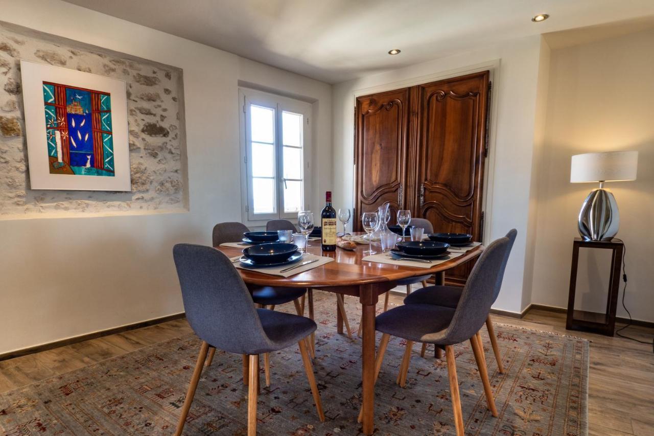 Charmant Appartement Spacieux Pour 6P Vue Mer Vieil Antibes Exterior foto